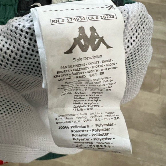 Kappa Shorts Size small - Picture 4 of 5